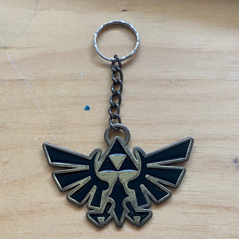 Legend of Zelda Emblem Keychain